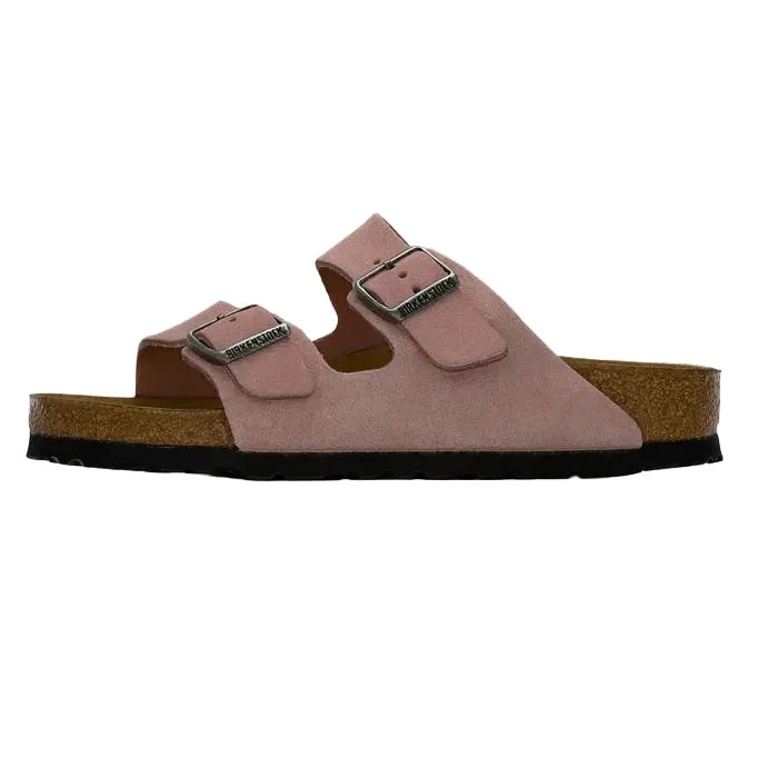 Birkenstock Arizona Pink Clay Suede Sandal