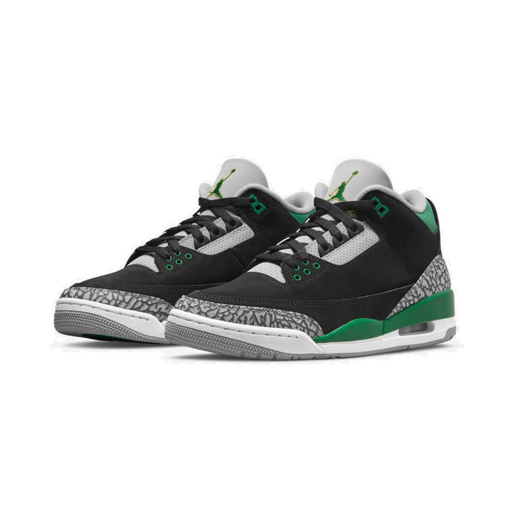 Jordan 3 Retro Pine Green Sneaker