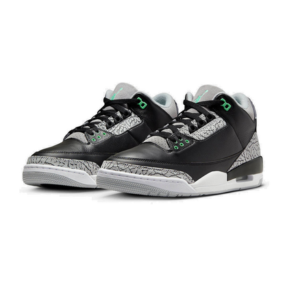 Jordan 3 Retro Green Glow Sneaker