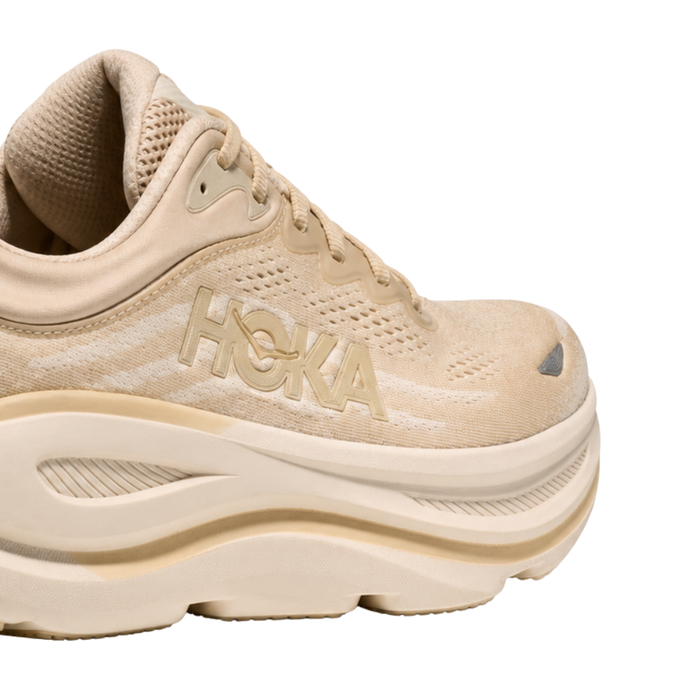 HOKA Bondi 9 Oatmeal Oat Milk Sneaker