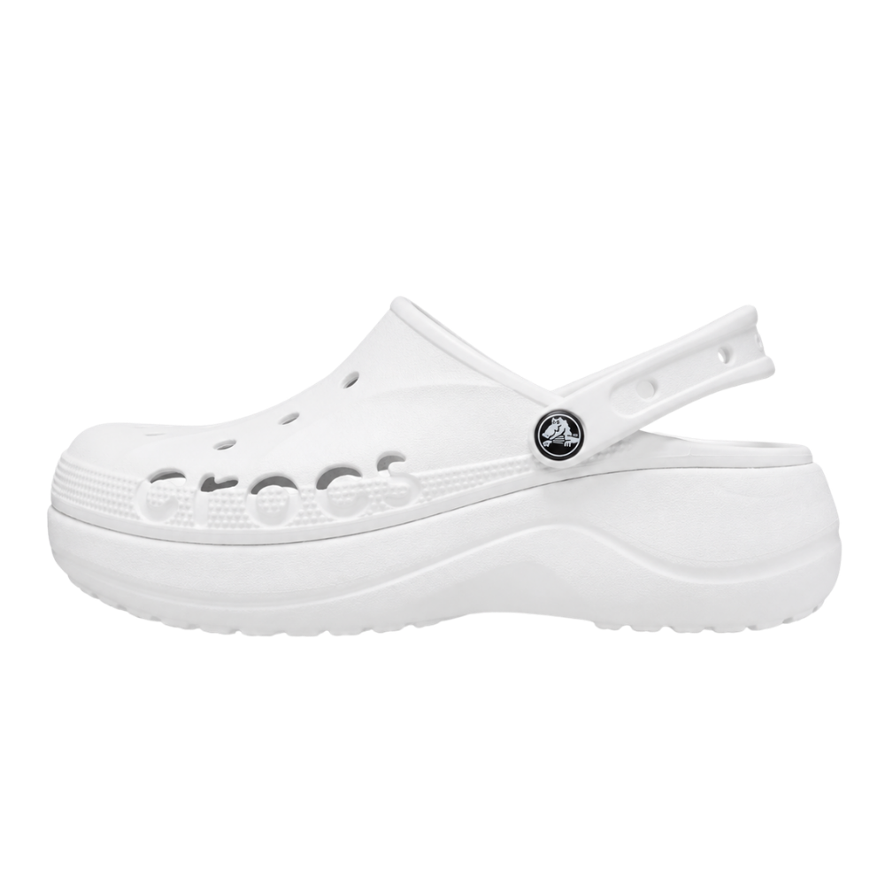 Crocs Baya Platform Clog 'White'