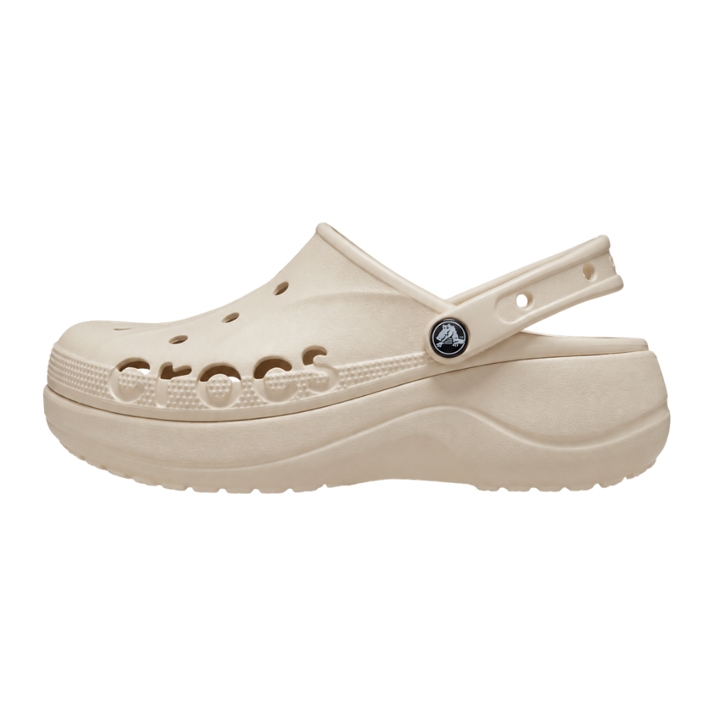 Crocs Baya Platform Clog 'Off-White'
