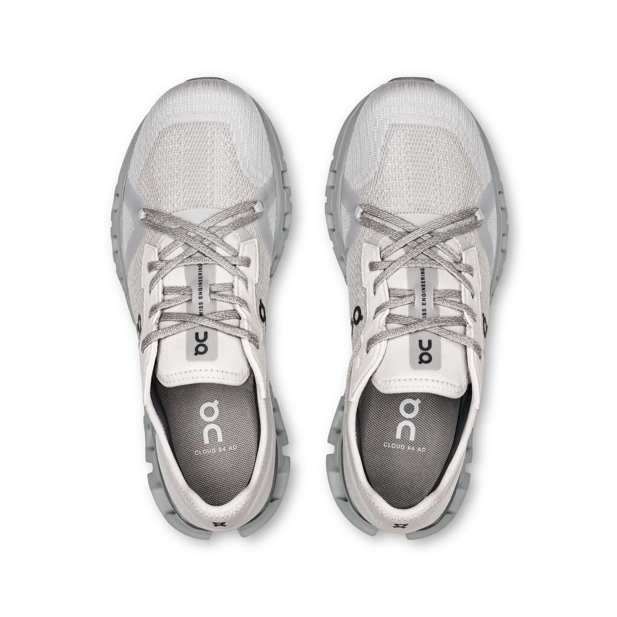 On Cloud X 4 AD 'Wolf/Alloy' Sneaker