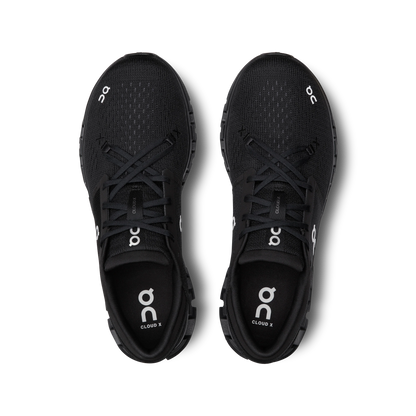 On Cloud X 4 'Black/Eclipse' Sneaker