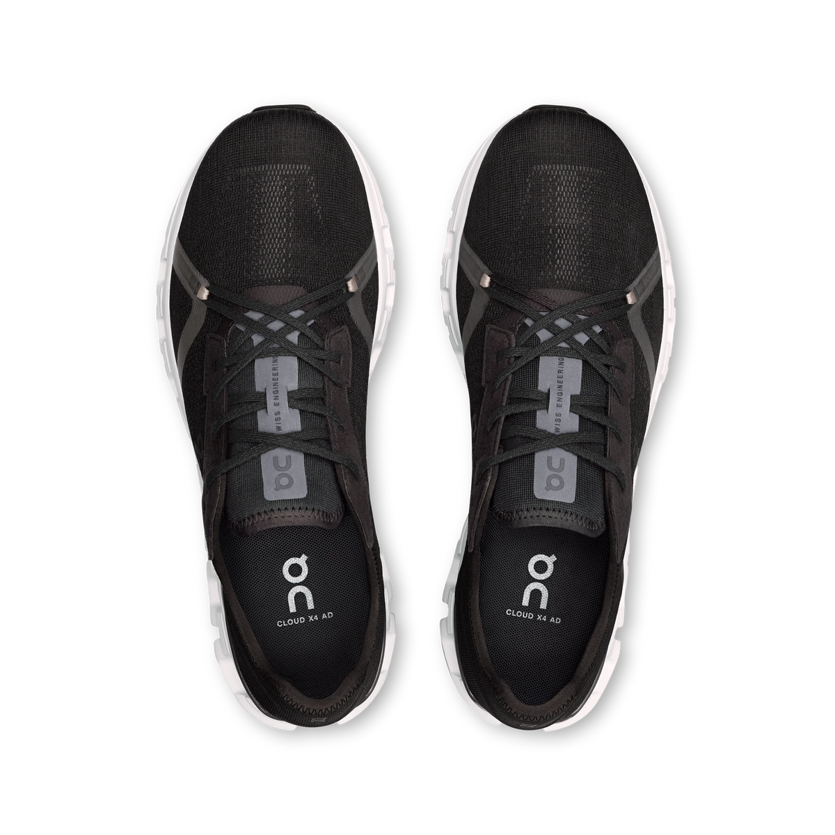 On Cloud X 4 AD 'Black/Asphalt' Sneaker