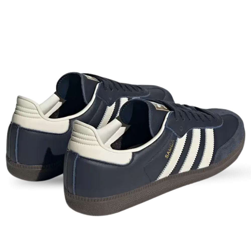 Adidas Samba OG Men's Blue Cream White Sneaker4