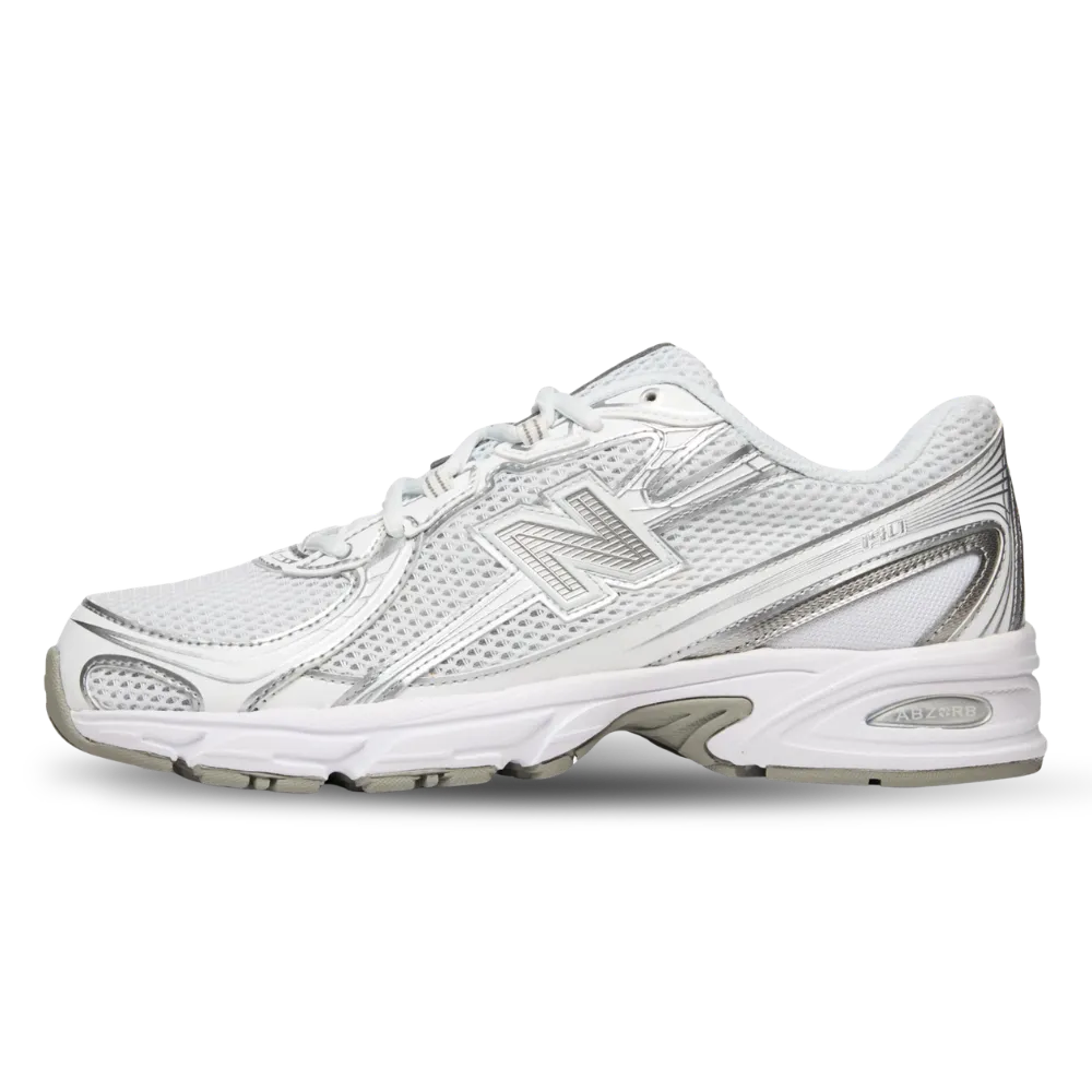 New Balance 740 White Silver Sneaker