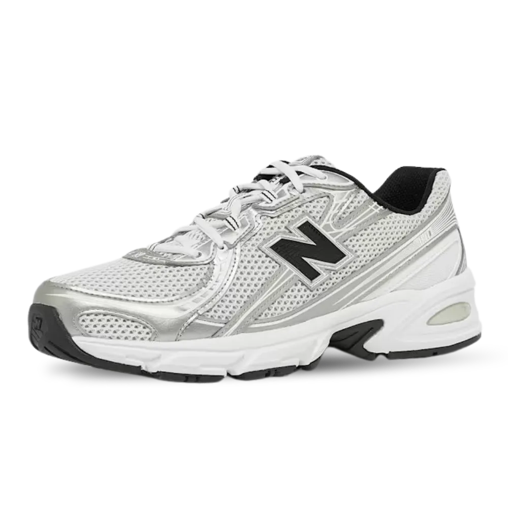 New Balance 740 White Silver Sneaker