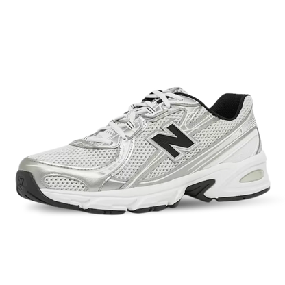 New Balance 740 White Silver Sneaker