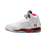 Jordan 5 Retro OG Fire Red Black Tongue