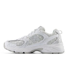 New Balance 530 White Silver Metallic Polka Dots